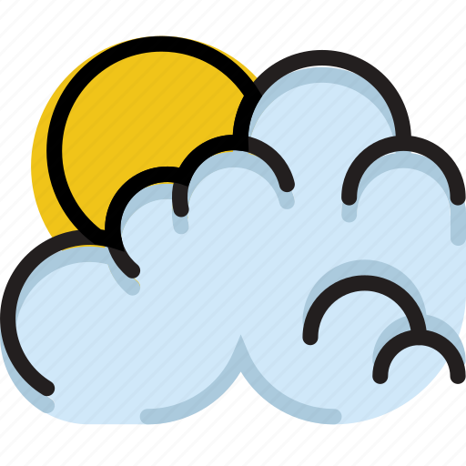 Climate, cloudy, forecast, morning, precipitation, weather icon - Download on Iconfinder