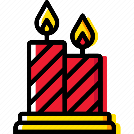 Candles, christmas, holiday, winter icon - Download on Iconfinder