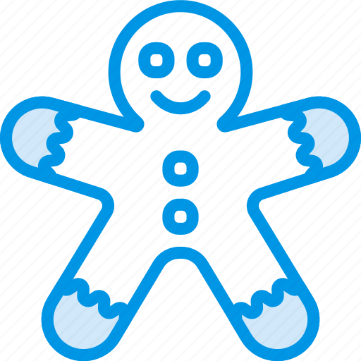 Christmas, gingerbread, holiday, man, winter icon - Download on Iconfinder