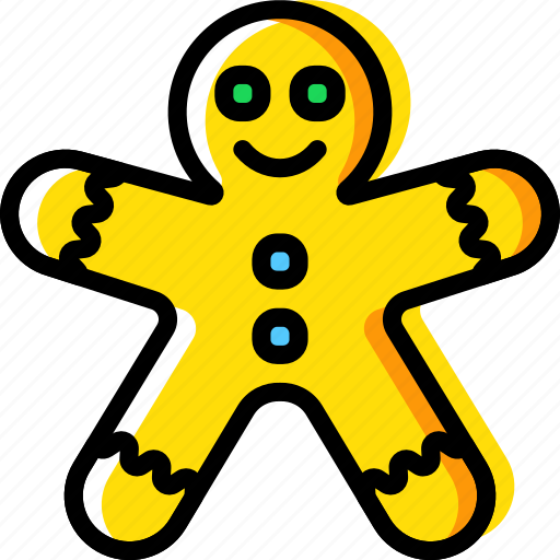 Christmas, gingerbread, holiday, man, winter icon - Download on Iconfinder