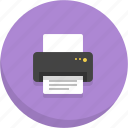 fax, output, print, print machine, printer, printing icon
