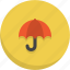 protection, umbrella, weather icon 