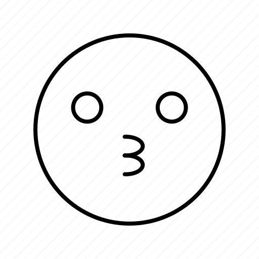 Emoji, kiss, smile icon - Download on Iconfinder