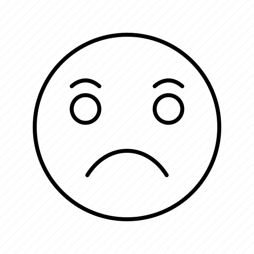 Confused, emoji, smile icon - Download on Iconfinder