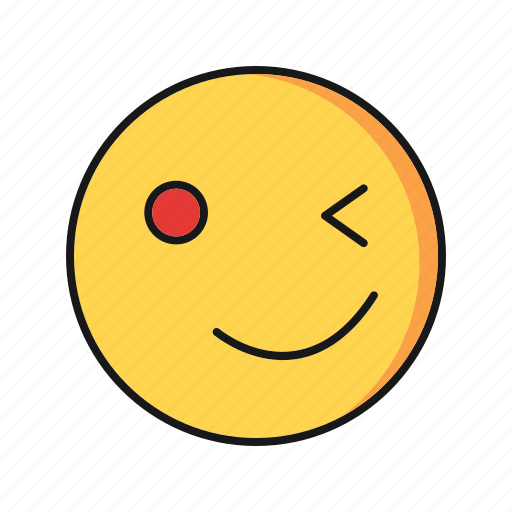Emoji, smile, wink icon - Download on Iconfinder
