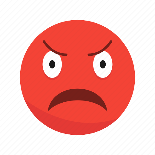 Angry, emoji, emoticon icon - Download on Iconfinder