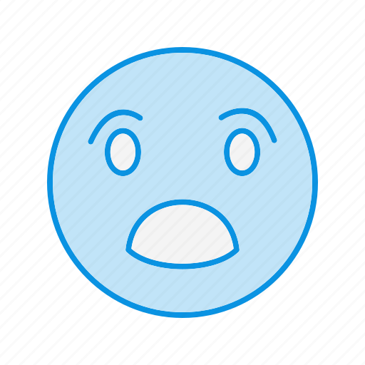 Emoji, emoticon, surprised icon - Download on Iconfinder