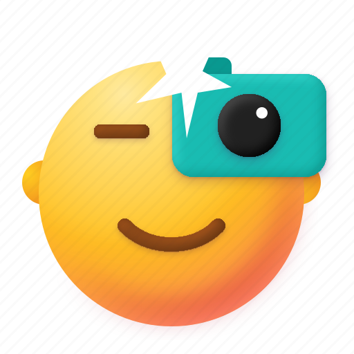 Photo, smile, emoji, face, emotion, create icon - Download on Iconfinder