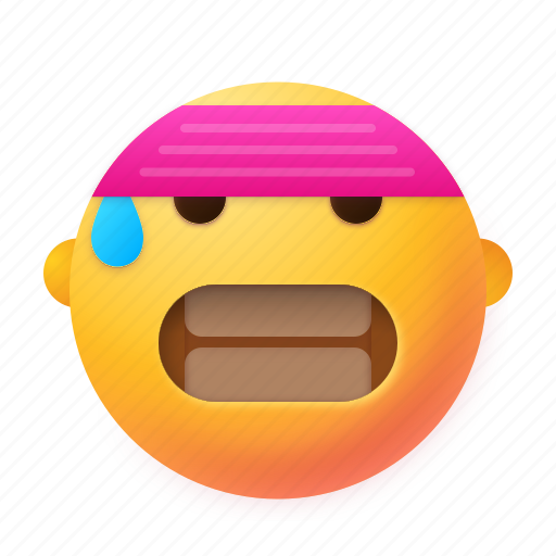 Strongman, smile, emoji, face, emotion icon - Download on Iconfinder
