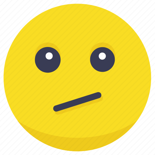 Doubtful, emotion, face, skeptical, unsure icon - Download on Iconfinder
