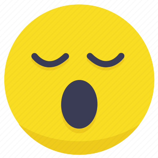 Face, sleepy, smiley, tired, yawn icon - Download on Iconfinder