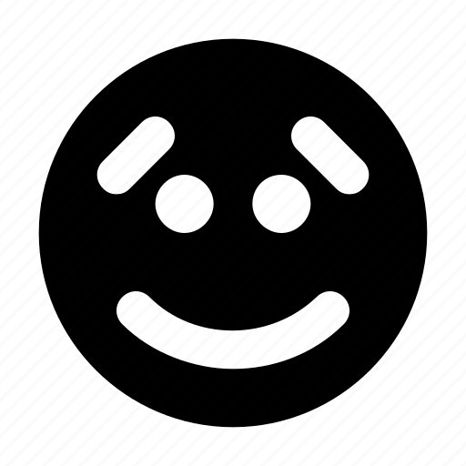 Bashful emoticon, blushing emoji, blushing face, blushing smiley, shy emoticon icon - Download on Iconfinder