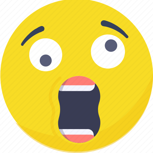 .svg, emoji, emoticon, expressions, shock, shocked, smiley icon icon - Download on Iconfinder