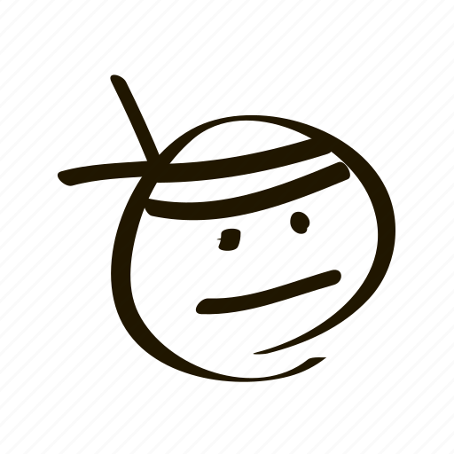 Emoticon, emoticons, face, fighter, ninja, smiley, emoji icon - Download on Iconfinder