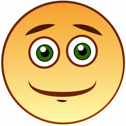 Cheerful, cute, emoticon, happy, positive, smile, smiley icon - Download on Iconfinder