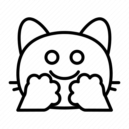 Cat, hugging, emojis, annoyed, irritated, smileys, emoticons icon - Download on Iconfinder