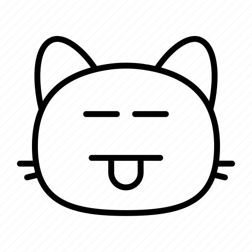 Cat, sweat, ii, grin, emoji, grinning, smileys icon - Download on Iconfinder