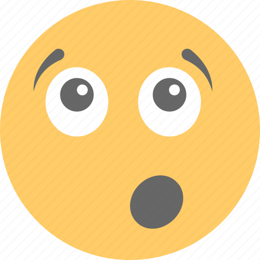 Astonished face, confused, hushed face, surprised, wondering icon - Download on Iconfinder