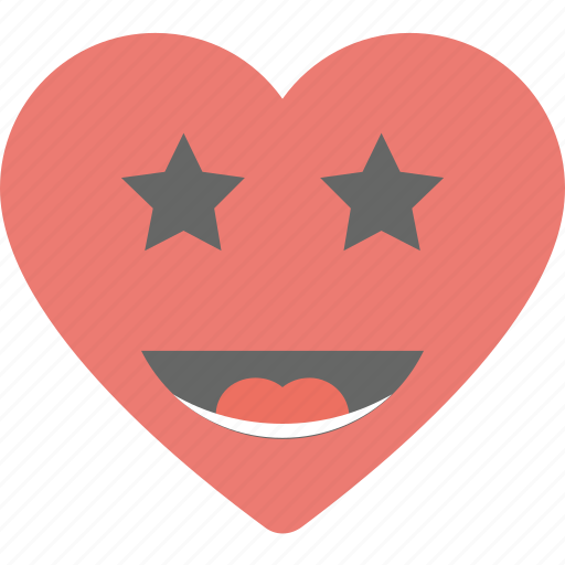 Adorable, emotions, heart emoji, in love, valentine icon - Download on Iconfinder