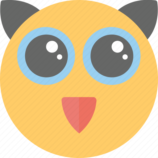 Cartoon, cat emoji, cat smiley, emoji, emoticon icon - Download on Iconfinder