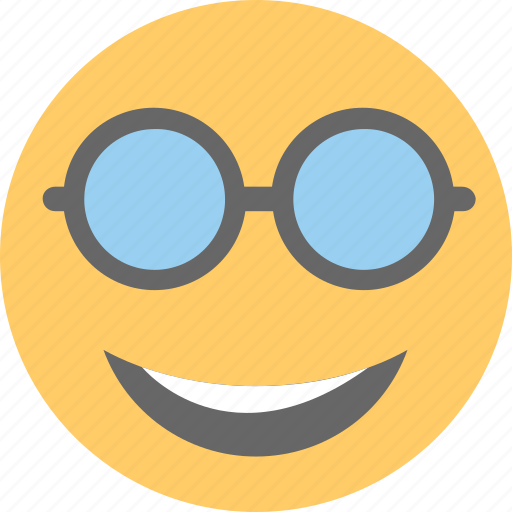 Cool emoji, emoji, emoticon, happy face, sunglasses emoji icon - Download on Iconfinder