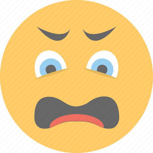 Depressed, emoji, frowning face, sad emoji, unamused face icon - Download on Iconfinder