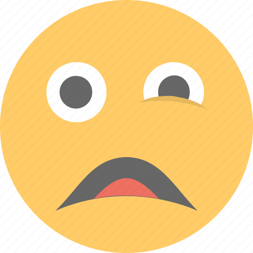 Emoji, emoticon, helpless, persevering face, worried icon - Download on Iconfinder