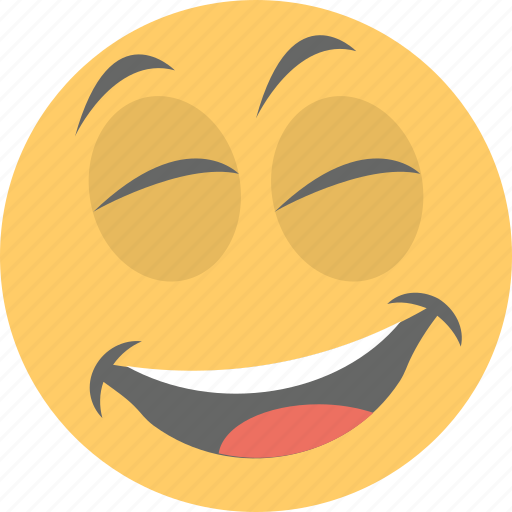 Big grin, emoticon, happy face, laughing, lol icon - Download on Iconfinder