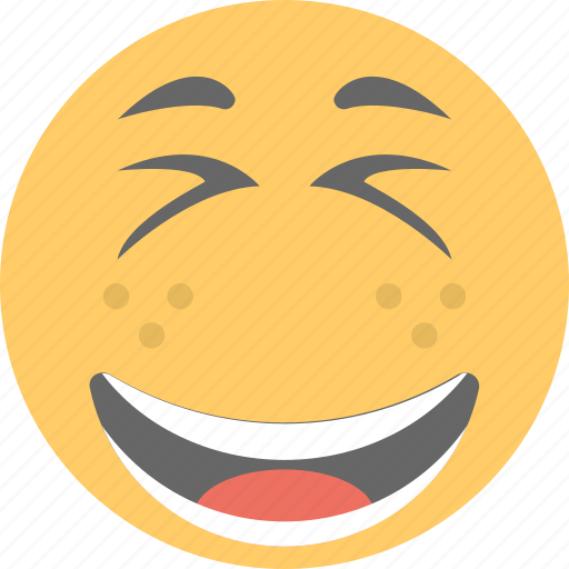 Big grin, emoticon, happy face, laughing, lol icon - Download on Iconfinder