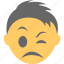 boy emoji, depressed, frowning face, side eye emoji, unamused face 