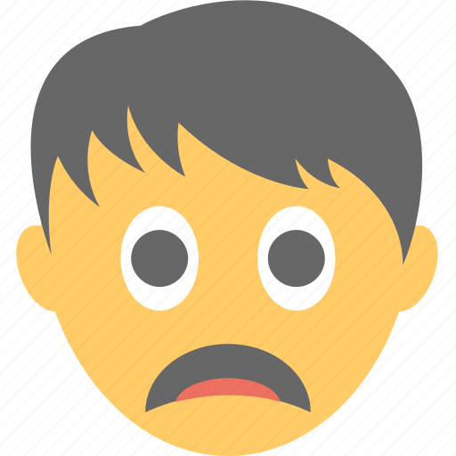 Boy emoji, disappointed, emoticon, sad face, unhappy icon - Download on Iconfinder