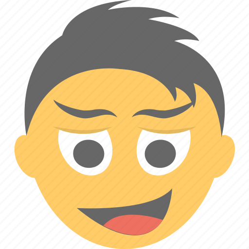 Emoji, emoticons, smiley, smirking face, surprised icon - Download on Iconfinder