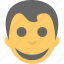 avatar, boy emoji, emoticon, joyful, smiling 