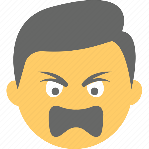 Angry boy, boy emoji, confounded, emoticon, frowning face icon - Download on Iconfinder