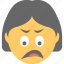 emoji, emoticon, exhausted, tired emoji, tired face 