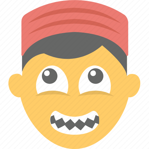 Emoji, emoticon, grimacing face, irritated, man icon - Download on Iconfinder