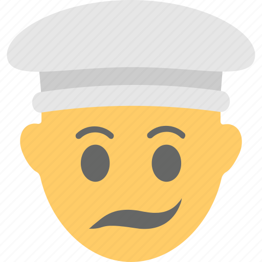 Confused, emoji, face, man cook, puzzled icon - Download on Iconfinder
