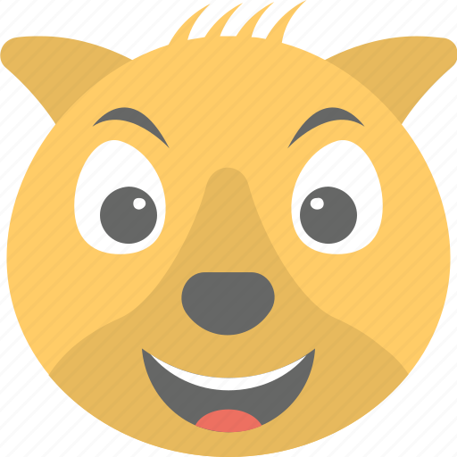 Animal, emoticon, koala emoji, koala face, smiley icon - Download on Iconfinder