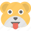 animal, bear emoji, bear face, emoji, emoticon 