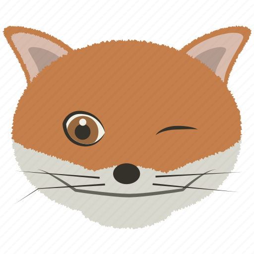 Chat, fox, mad, smiley, wink icon - Download on Iconfinder