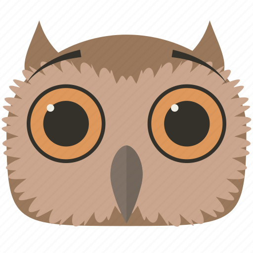 Chat, owl, smiley, surprised icon - Download on Iconfinder