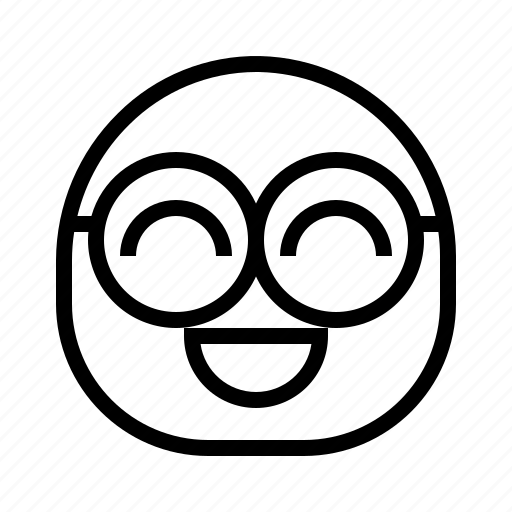 Emoji, face, glasses, nerd, smileys icon - Download on Iconfinder