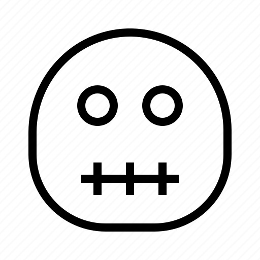 Emoji, face, secret, smileys icon - Download on Iconfinder