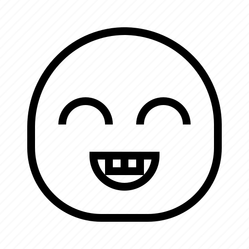 Emoji, face, grin, smileys, teeth icon - Download on Iconfinder