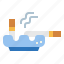 ashtray, blow, cigarette, smoking, tobacco 