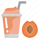 apricot, healthy, food, fruit, smoothie, drink