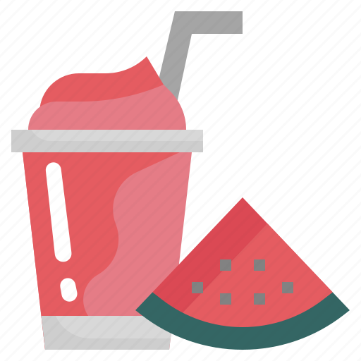 Watermelon, juice, fruit, smoothie, drink icon - Download on Iconfinder