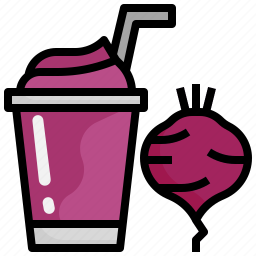 Beetroot, vegetables, fruit, smoothie, drink icon - Download on Iconfinder