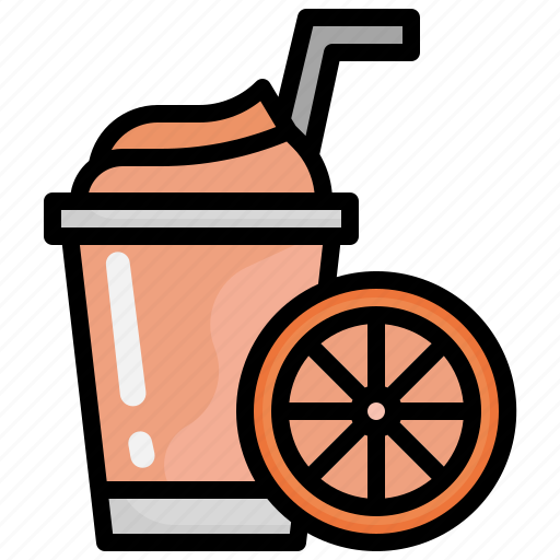 Orange, juice, fruit, smoothie, drink icon - Download on Iconfinder