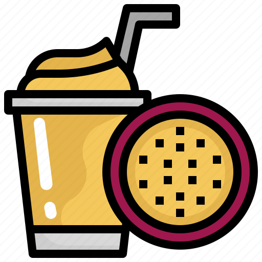 Passion, fruit, food, restaurant, smoothie, drink icon - Download on Iconfinder